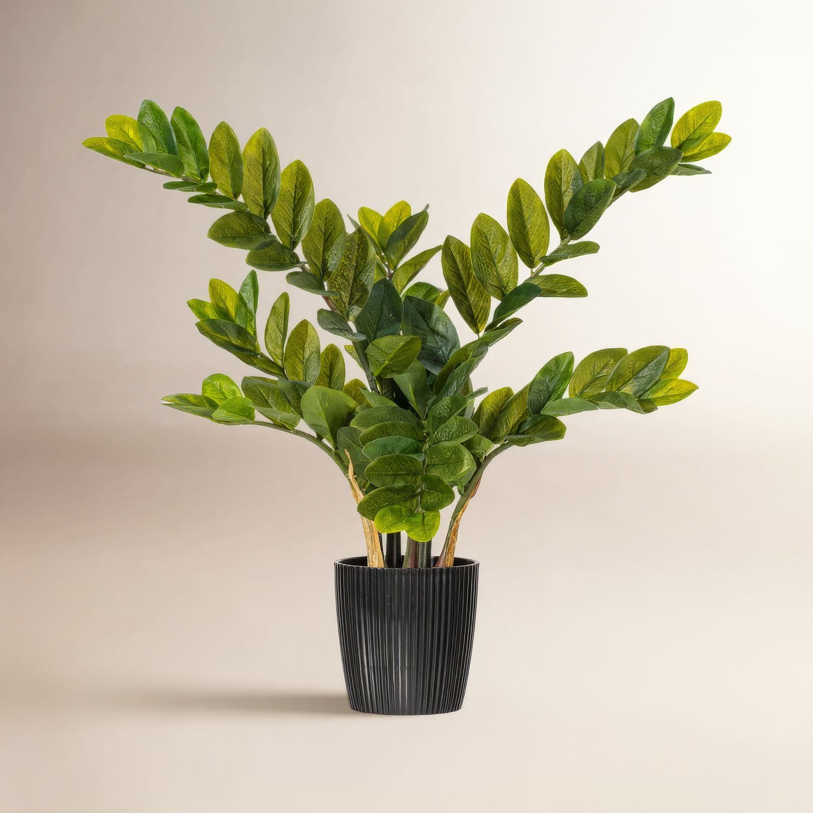 Zen Faux Plant in Pot, 28" H x 16" W x 16" D