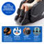 Fauteuil de massage en similicuir 4D corps entier SL-Track Zero Gravity Fauteuil de massage complet du corps Fauteuil inclinable Shiatsu, Zero Gravity, Yoga Stretching, Shiatsu, chaleur, roulement de pieds, connectivité Bluetooth