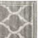 Tapis gris / gris clair à motif géométrique Ammundsen