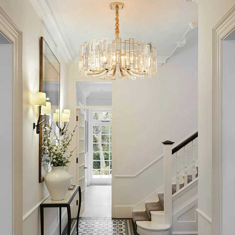 10 - Light Crystal Chandelier