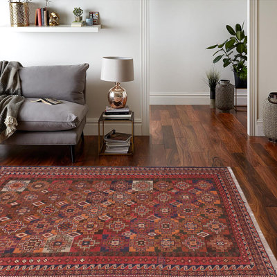 Lowanna Wool Geometric Indoor Rug