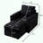 Upholstered Accent sofa with Ottoman-2028518475