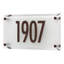 Plaque d'adresse 1 ligne Frura-102174354-102174352