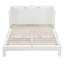 Grand lit escamotable grand avec grands tiroirs, blanc (ANCIEN SKU: N708S00010)-306556580
