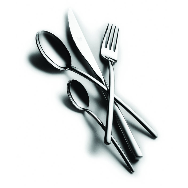 Due Stainless Steel Ladle, Silver