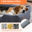 Orthopedic Dog Bed with Bolster -1772691845-1772796696