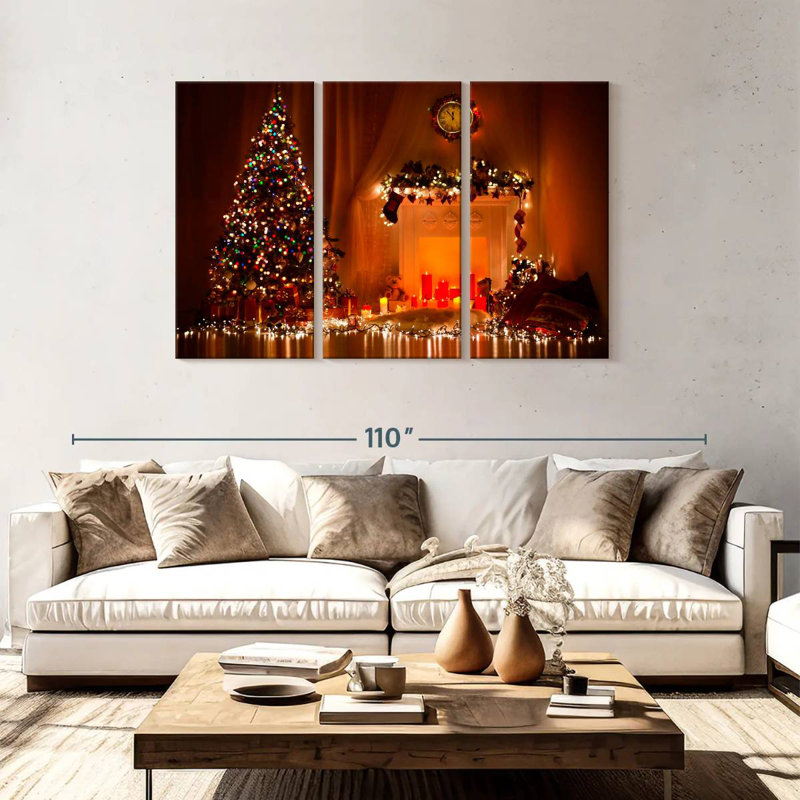Lelend Magical Christmas Decor, 48" H x 74" W