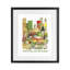 «Italian Kitchen and Food», reproduction sous verre encadrée, design par Nancy Overton-1854024219-1854024218