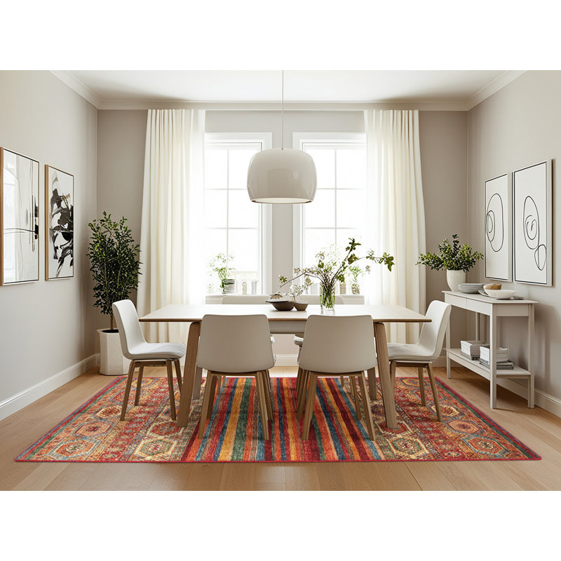 Tapis rouge Southwestern, Rectangle 7 pi x 10 pi