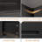 Lau 60" W 9 Drawer Dresser, High Gloss Modern Storage Cabinet for Bedroom, Living Room, Black-468928161