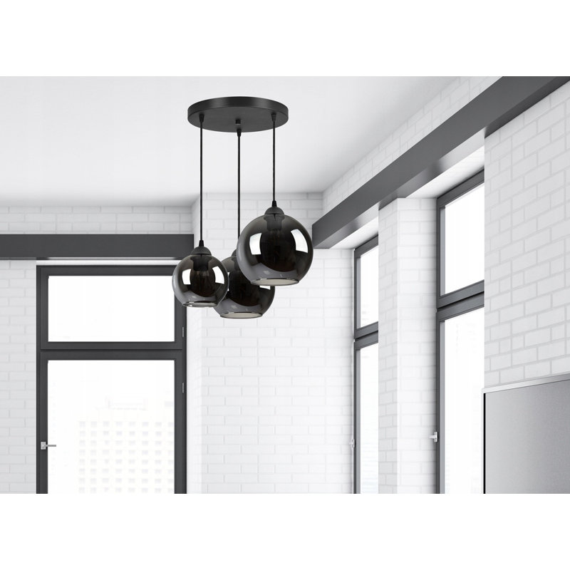 Sarazen 3 - Light Aluminium Sphere Pendant
