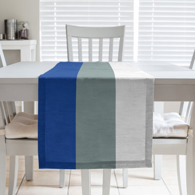 New Orleans Football Stripes Table Runner