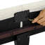 Queen Size Boucle Upholstered Platform Bed
