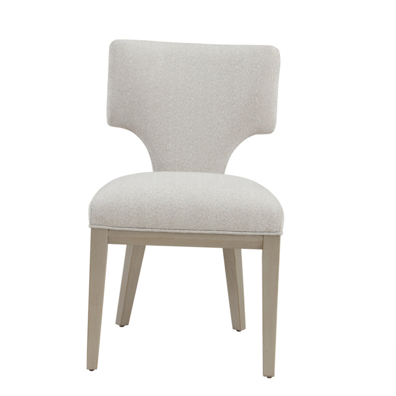 Ensemble de 2 chaises d'appoint en bois massif