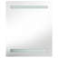 Sigismund 500mm W 600mm H Surface Frameless Medicine Cabinet Mirror 3 Fixed-61751197