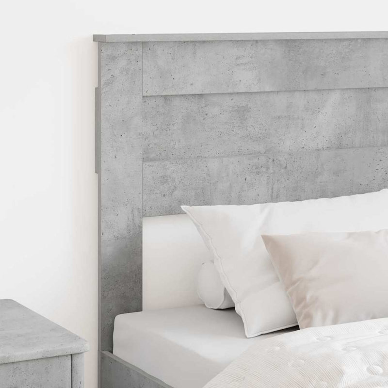 Headboard, European Toddler (80 x 160 cm), Concrete Grey