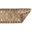 Tapis de couloir beige en coton / laine noué à la main de style oriental Waldina 3 pi 8 po x 10 pi 6 po