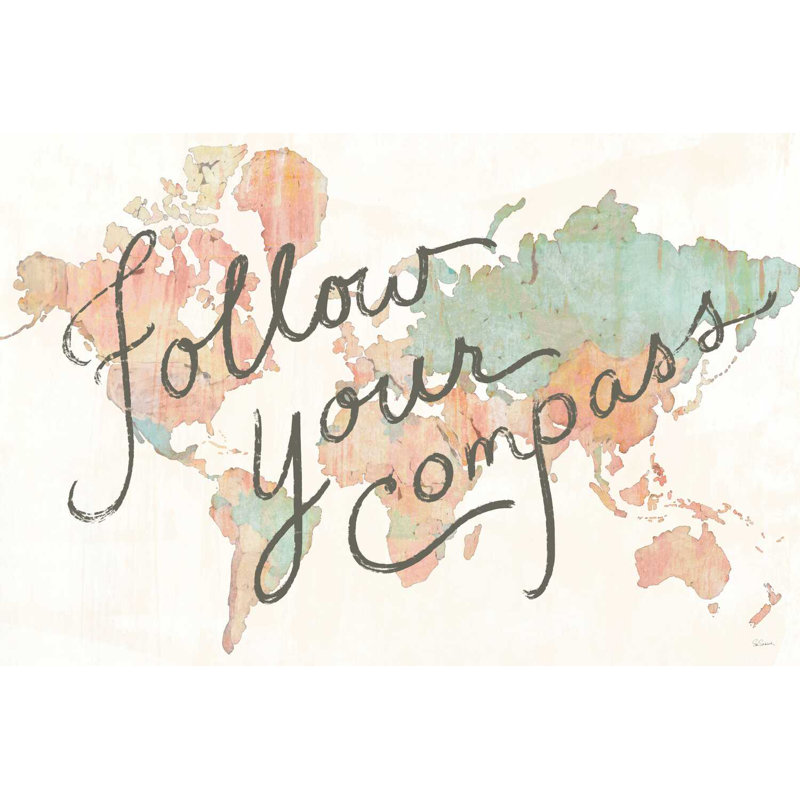 Across The World, H 12 po x l 18 po x P 1,25 po