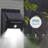 16 Pack 30 LED Solar Motion Sensor 3 Models Light IP65 Waterproof Outdoor Light For House