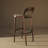 Modern And Simple Solid Wood Ash High-Legged Backrest Bar Stools-1679635810