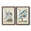 Pastel Birds V Premium encadré mat - prêt à être accroché-239544719-239544716