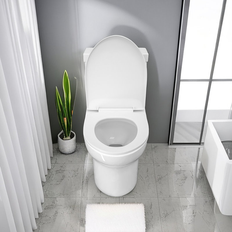 Toilette allongée une pièce APRESSHUI 1,6 GPF (siège inclus)