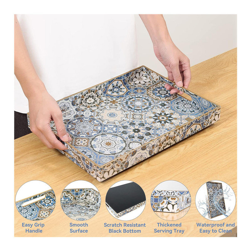 Crystl Plastic Tray