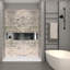Paroi de douche à trois panneaux Saramar-42040213-123016071