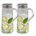Transparent / Acier inoxydable