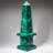 Large Genuine Polished Malachite Obelisk (16.5 Lbs)-124964298