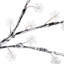 Bonsaï avec arbres et branches éclairés-88410164
