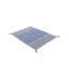 Azizi Striped Hand Woven Cotton Blue Rug-564028599