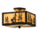 Rustic Lodge 2 - Light Outdoor Semi Flush Mount