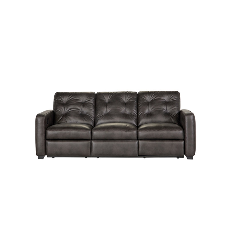 Canapé inclinable double 53019, Gaine noyer