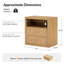 Table de chevet 2 tiroirs Cruce-743917053