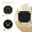 48cm H Linen Upholstered Upholstered Back Side Chair-1993730989
