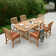 Summerton Extendable Teak Outdoor Dining Table