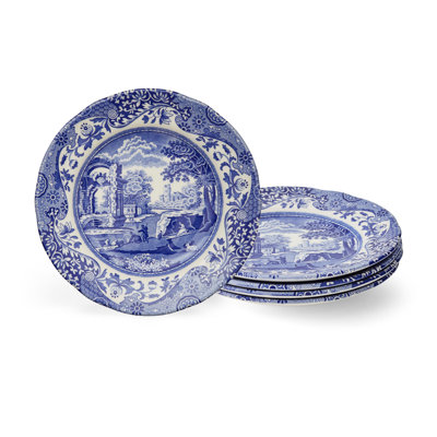 Spode Blue Italian 6.5" Earthenware Bread and Butter Plate