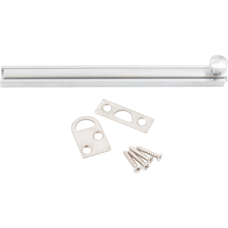 Boulon de la porte, Chrome satiné