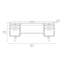 LINQ Office Executive Desk