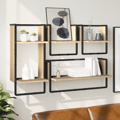 Marusya 4 Piece Floating Shelf