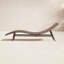 Portia Outdoor Teak Chaise Lounge-1867025033-1867025032
