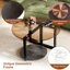Cross Legs Coffee Table with Storage