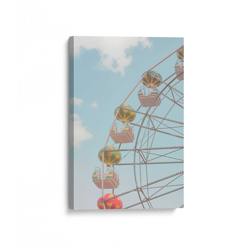 Carousel Dreams In The Sky sur toile, H 12 po x l 18 po, Toile tendue