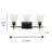 3 - Light Dimmable Vanity Light