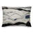 Abstract Indoor/Outdoor Reversible Throw Pillow-451438037