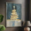 «Christmas Holiday Art CXCIX», reproduction d'art encadrée - bois massif-12523966