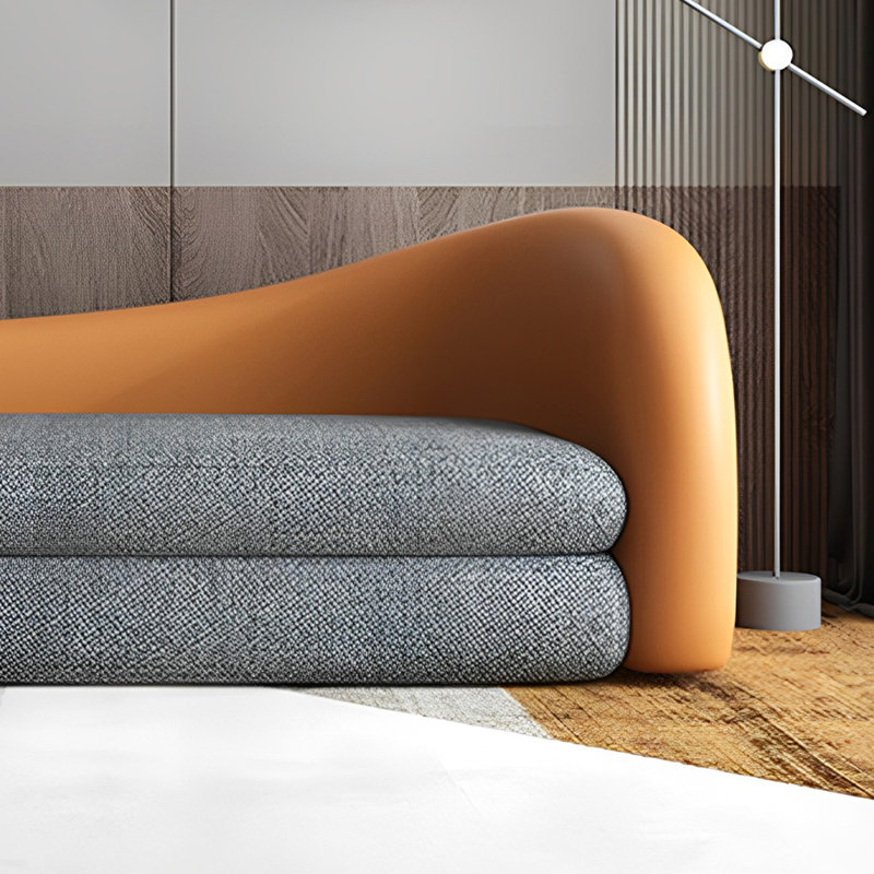 Chaise longue rembourrée Comfortable Living Room, Accoudoir à droite (vu de face)
