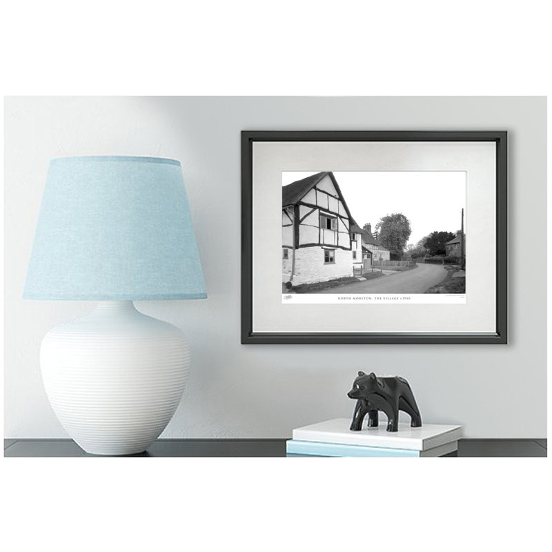 North Moreton, The Village C1950 by Francis Frith - Single Picture Frame Print, 45cm H x 60cm W x 2.3cm D