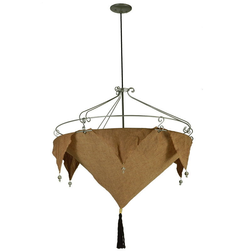 Strathallan 3 - Light Geometric Chandelier